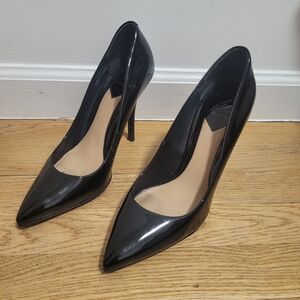Brian Atwood Glossy Black Heels